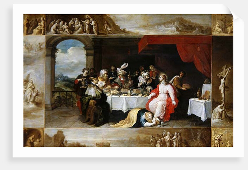 Christ in the House of Simon the Pharisee, 1637 by Frans II the Younger Francken