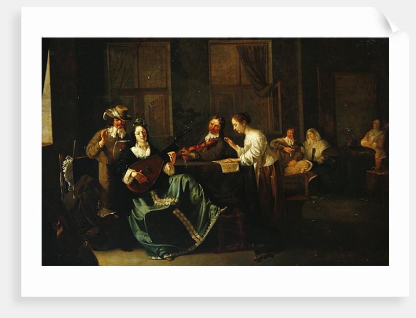 Family Concert, or Music Party by Jacob Duck