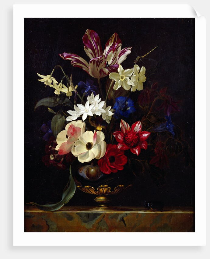 Still life with flowers, 17th century by Willem van Aelst