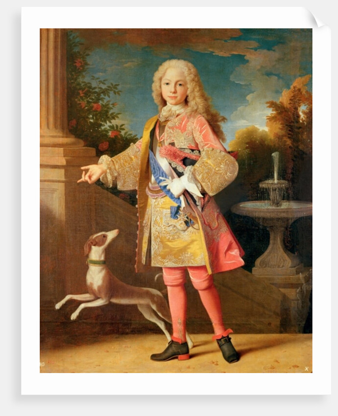 Portrait of Ferdinand of Bourbon, Prince of Asturias, c.1725-35 by Jean Ranc