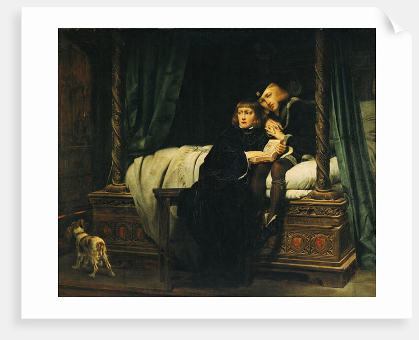 Edward V and Richard, Duke of York in the Tower, 1830 by Hippolyte Delaroche