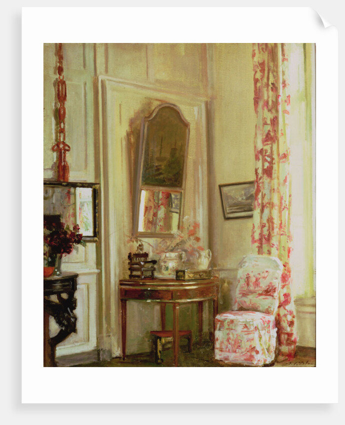 The Pink Room by Jacques-Emile Blanche