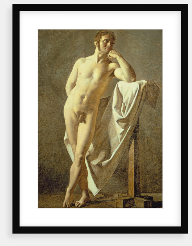 Study of a Man, c.1801 by Jean Auguste Dominique Ingres