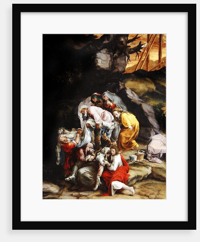 The Entombment by Lelio Orsi da Novellara