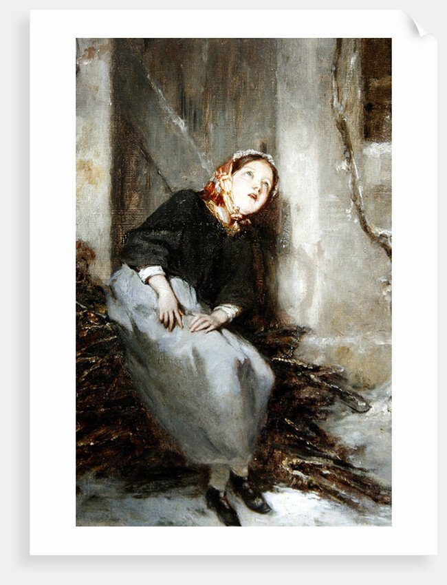 The Faggot Picker, 1855 by Octave Tassaert