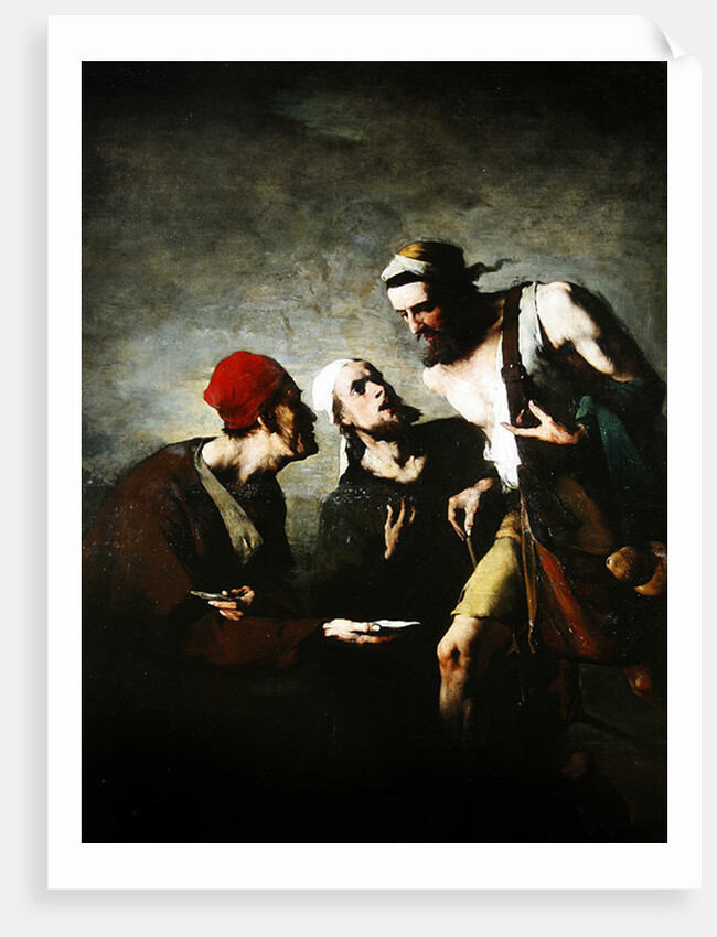 The Oyster and the Litigants by Auguste Theodule Ribot