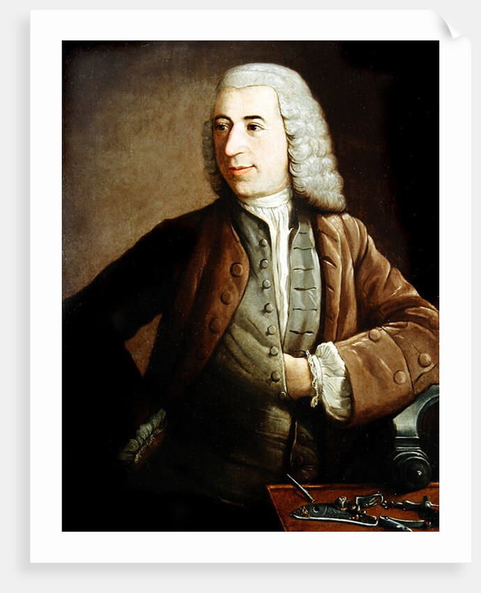 Portrait of a goldsmith by French School