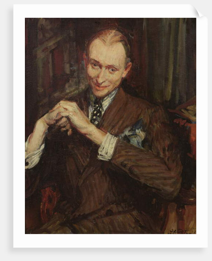 Portrait of J. Raulet by Jacques-Emile Blanche