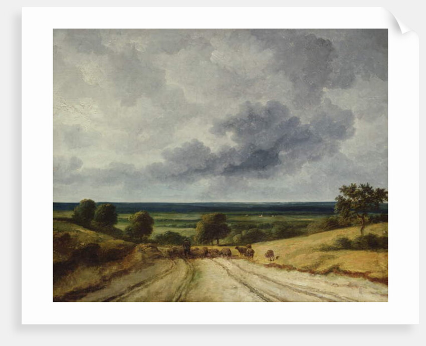 Road in the country by Georges Michel