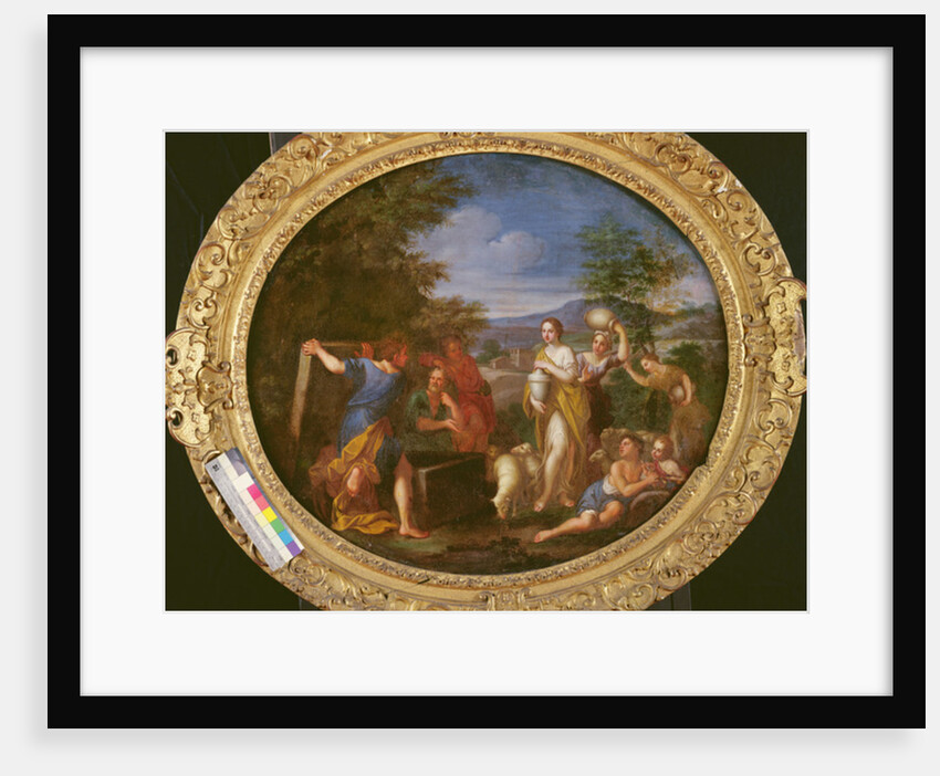 Jacob protecting Rachel by Francesco Albani
