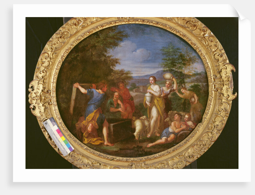 Jacob protecting Rachel by Francesco Albani