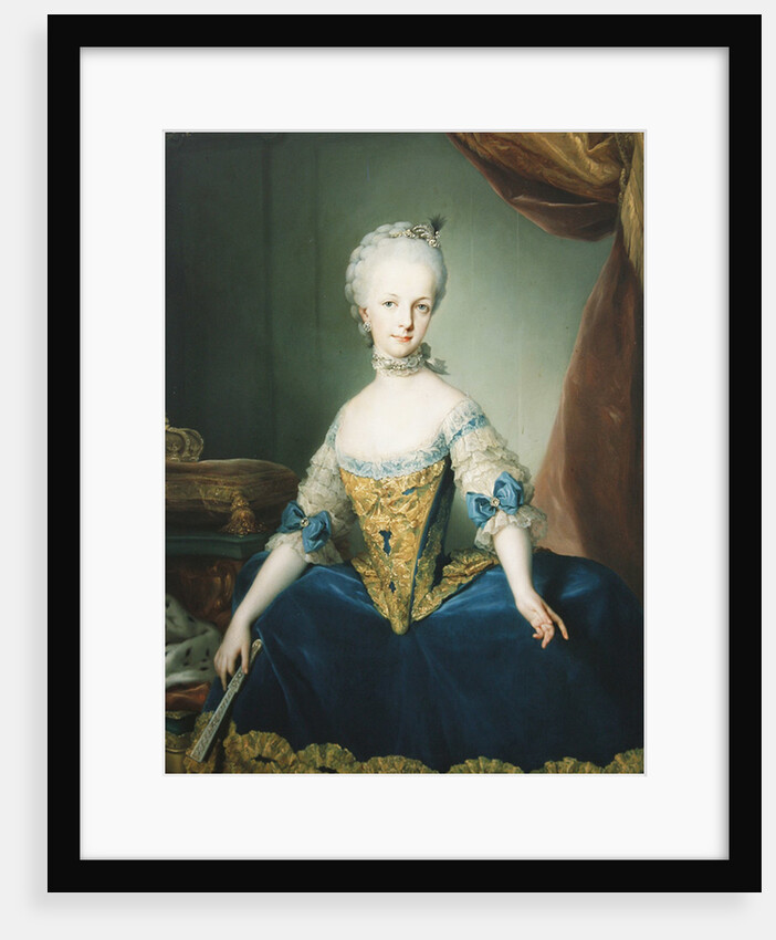 Maria Josepha of Austria by Anton Raphael Mengs