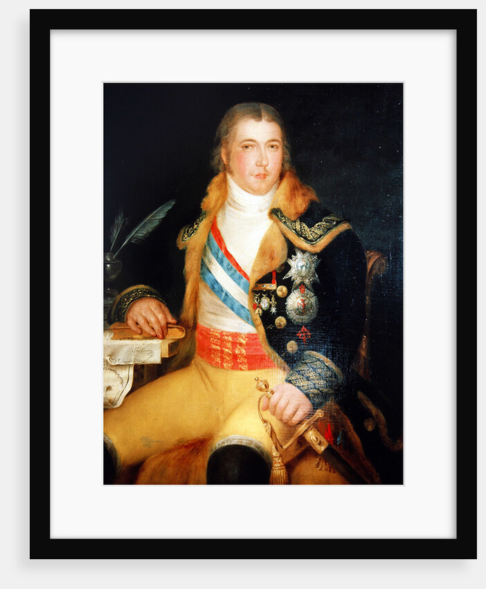 Portrait of Manuel Godoy by Antonio Carnicero