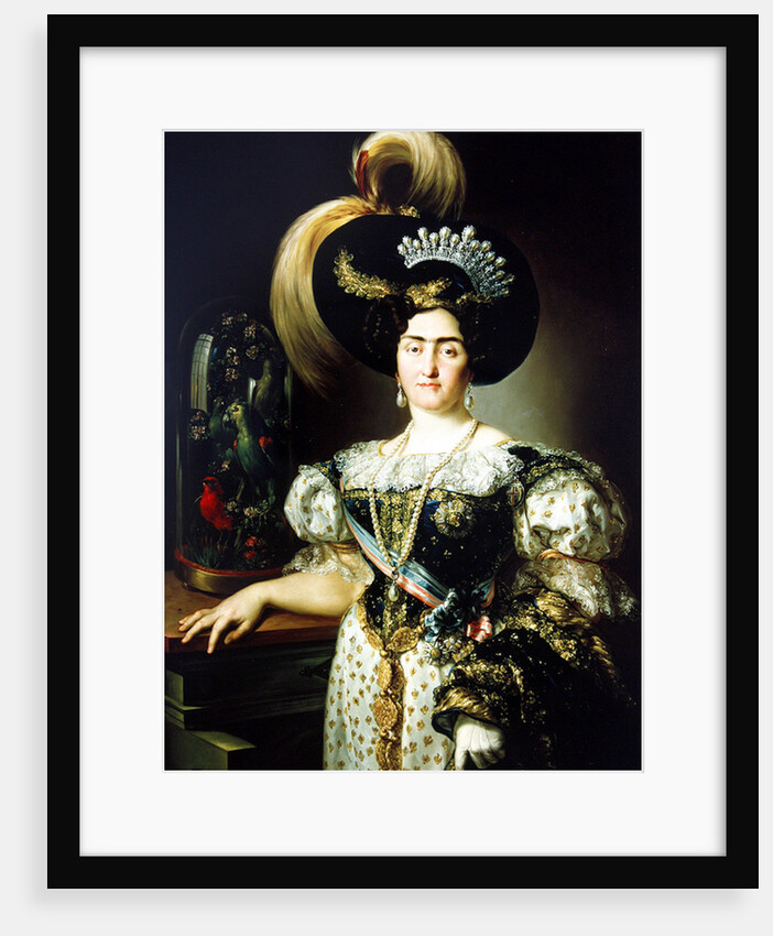 Maria Francisca de Braganca and Bourbon by Vicente Lopez y Portana
