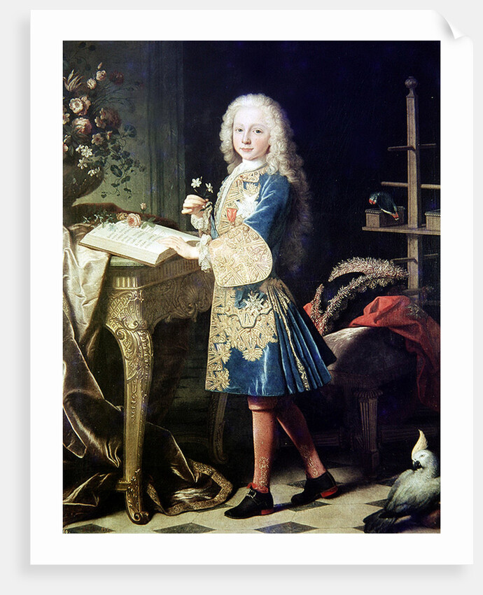 Portrait of Charles of Bourbon, c.1725-35 by Jean Ranc