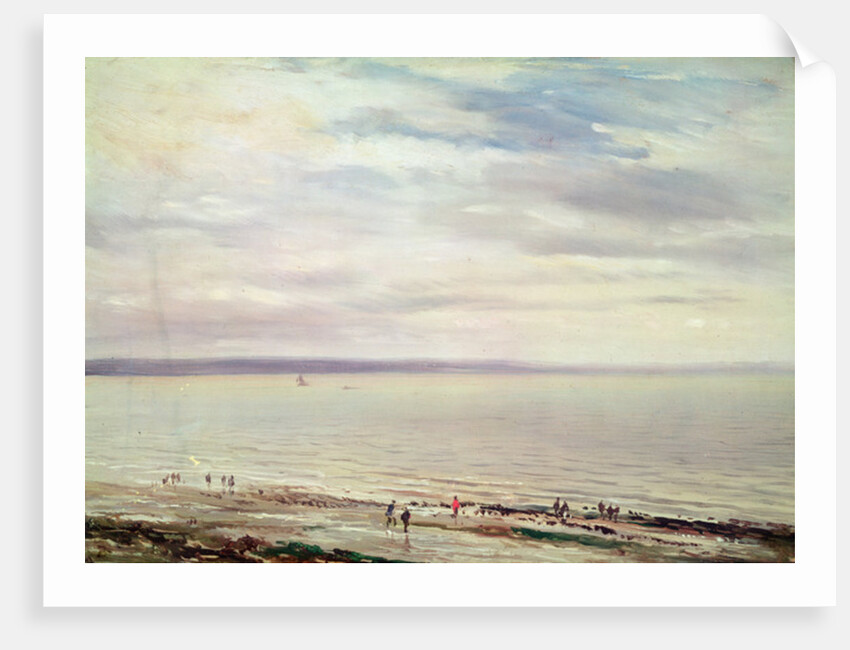 At the Seaside by Richard Parkes Bonington
