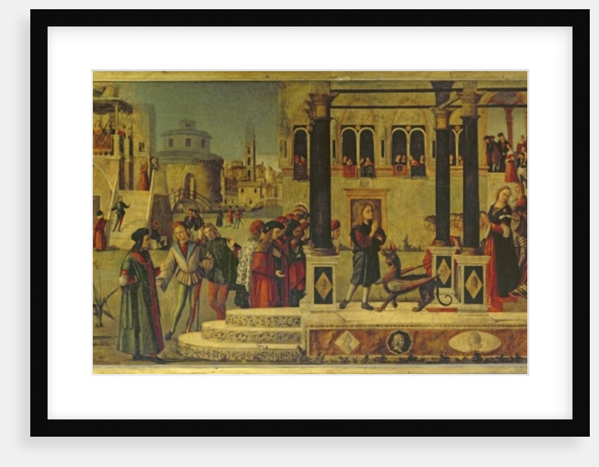The Miracle of St. Tryphonius by Vittore Carpaccio