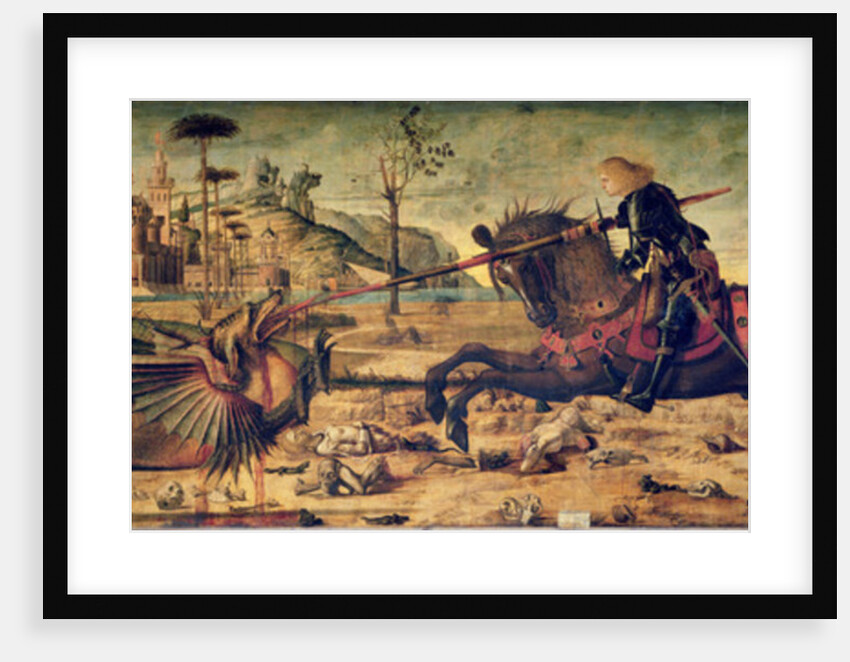 St. George Killing the Dragon, 1502-07 by Vittore Carpaccio