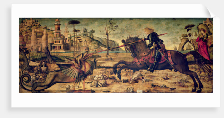 St. George Killing the Dragon, 1502-07 by Vittore Carpaccio