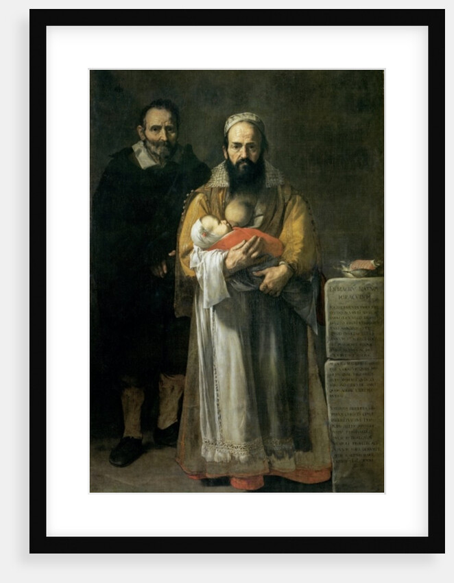 The Bearded Woman Breastfeeding by Jusepe de Ribera
