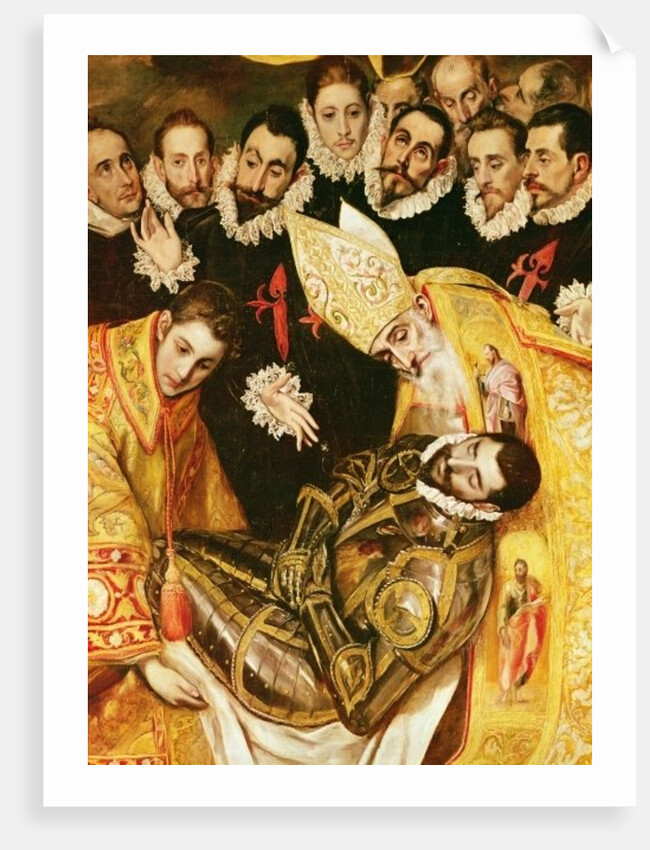 The Burial of Count Orgaz by El (1541-1614) Greco
