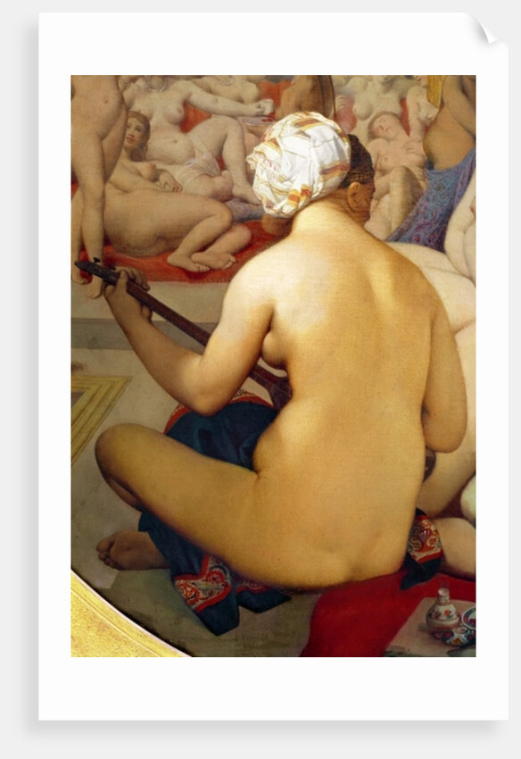 The Turkish Bath by Jean Auguste Dominique Ingres