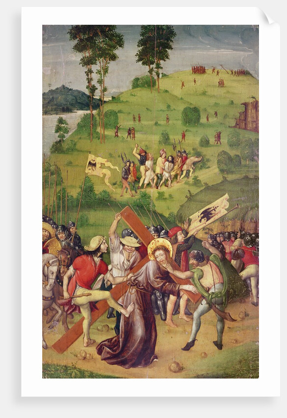 The Carrying of the Cross, from Scenes from the Life of Christ by Anton Henkel