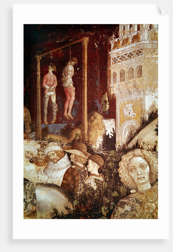 Scene from St George and the Princess, 1433-1435 by Antonio Pisanello