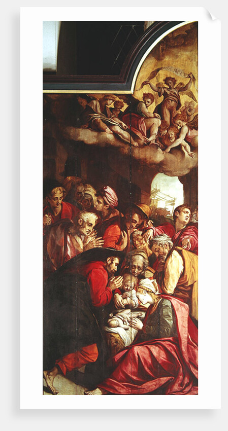 Adoration of the Shepherds by Anthonie Blocklandt