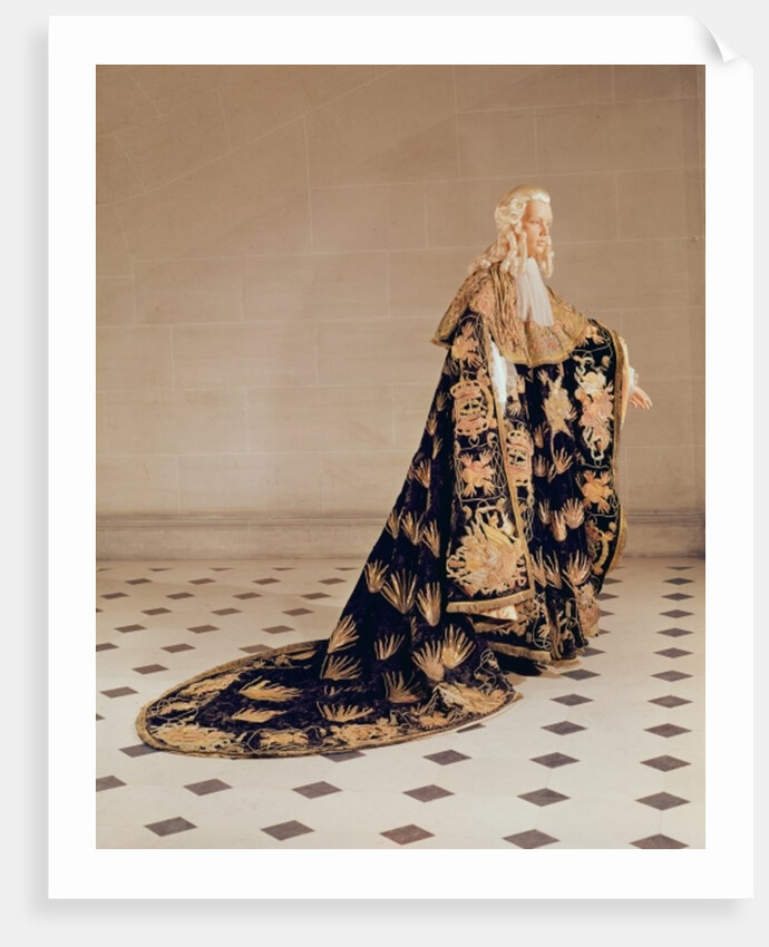 Official robes of a knight of the French chivalric order of the Holy Spirit by French School