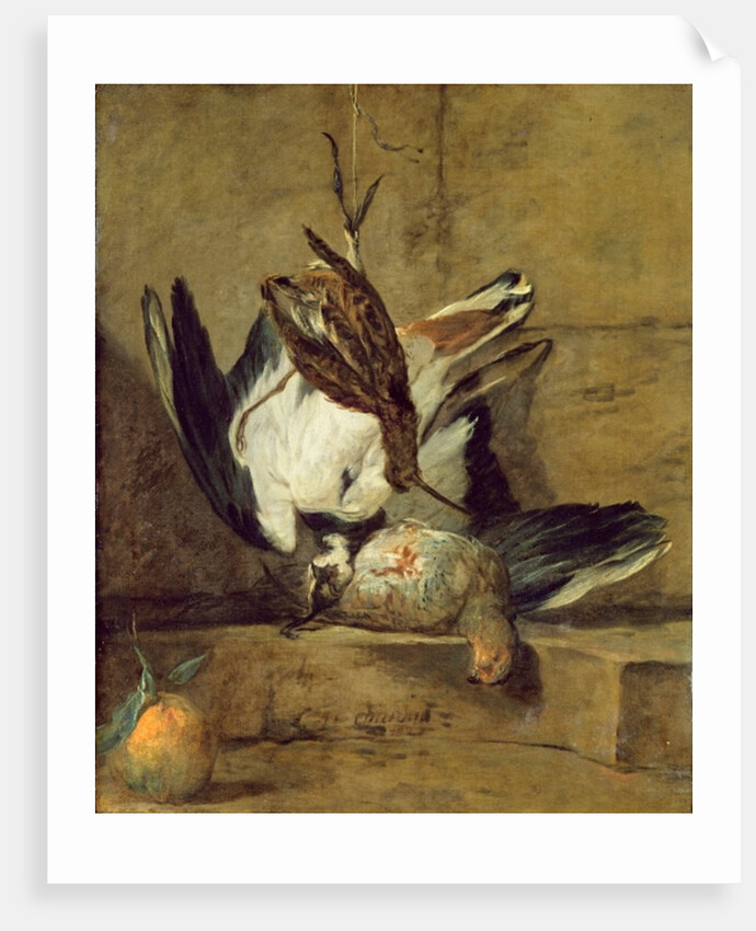 Still Life, 1732 by Jean-Baptiste Simeon Chardin