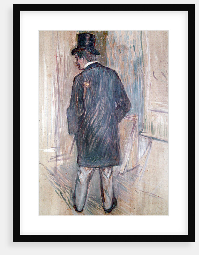 Mr Fourcade by Henri de Toulouse-Lautrec
