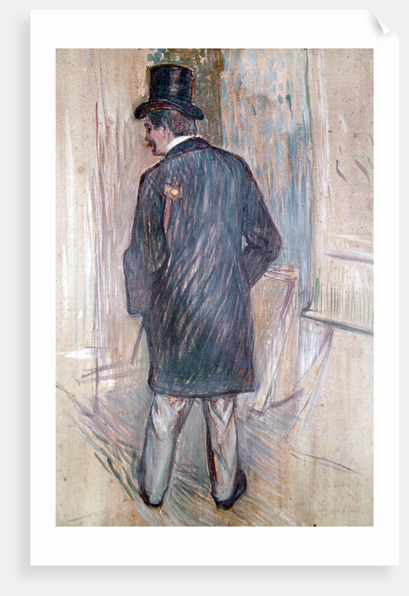 Mr Fourcade by Henri de Toulouse-Lautrec