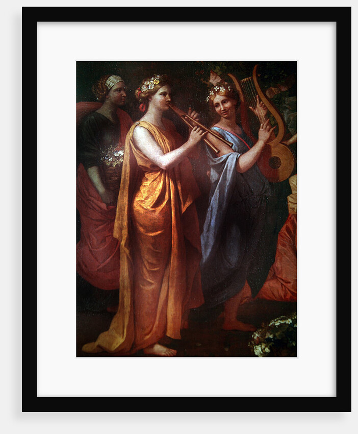 Hymenaios Disguised as a Woman During an Offering to Priapus by Nicolas Poussin