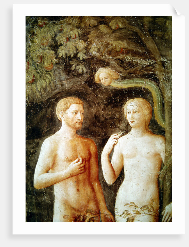 Detail of the Temptation of Adam and Eve, c.1423-25 by Tommaso Masolino da Panicale