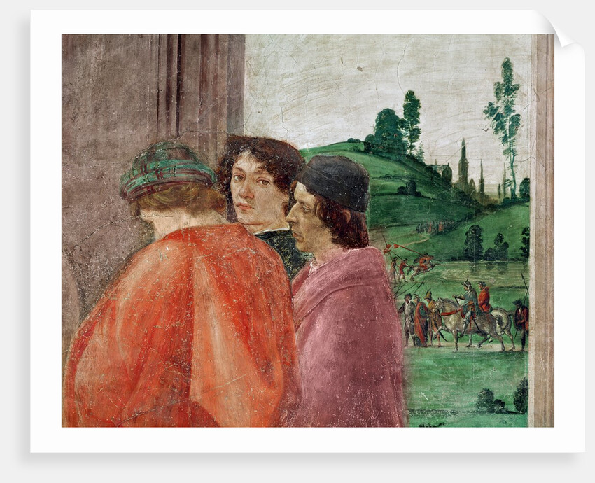 Detail of the Crucifixion of St. Peter, c.1484-85 by Filippino Lippi