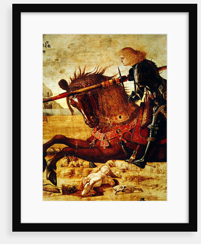 Detail of St. George Killing the Dragon, c.1502-07 by Vittore Carpaccio