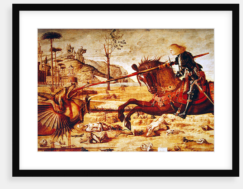 St. George Killing the Dragon, 1502-07 by Vittore Carpaccio