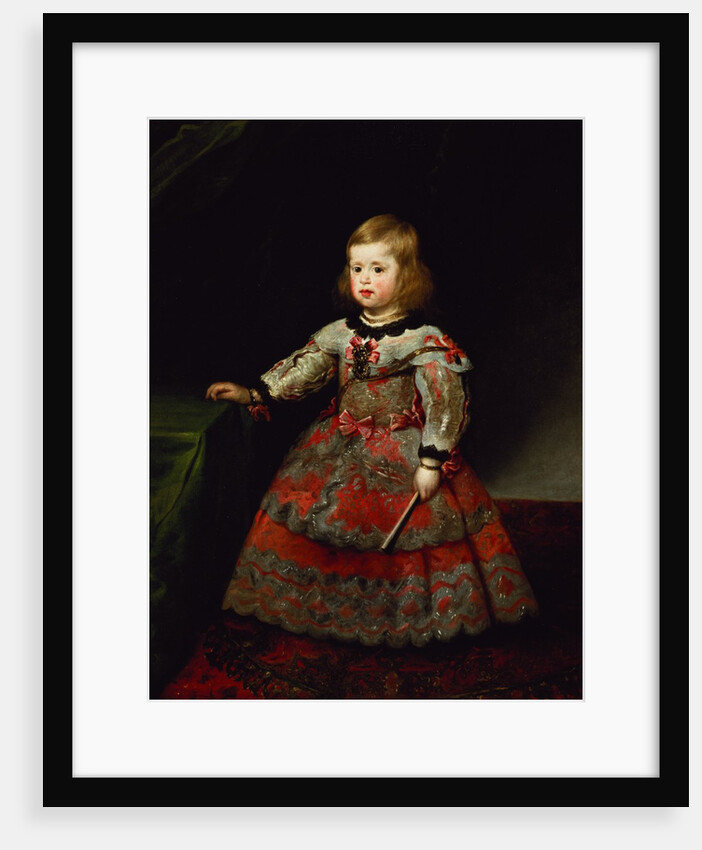The Infanta Maria Margarita of Austria as a Child by Diego Rodriguez de Silva y Velazquez