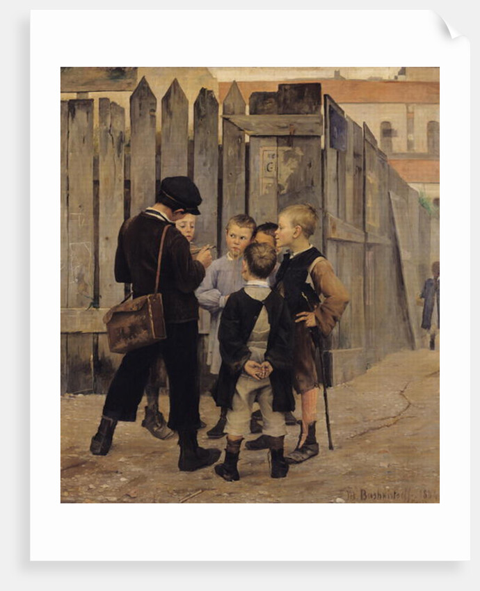 The Meeting, 1884 by Maria Konstantinova Bashkirtseva