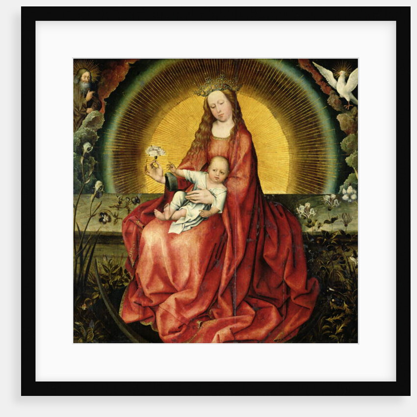 The Virgin and Child by Master of Flemalle