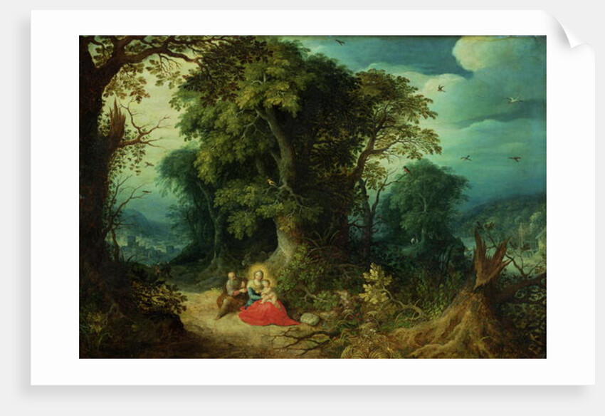 The Rest on the Flight into Egypt by Abraham Govaerts