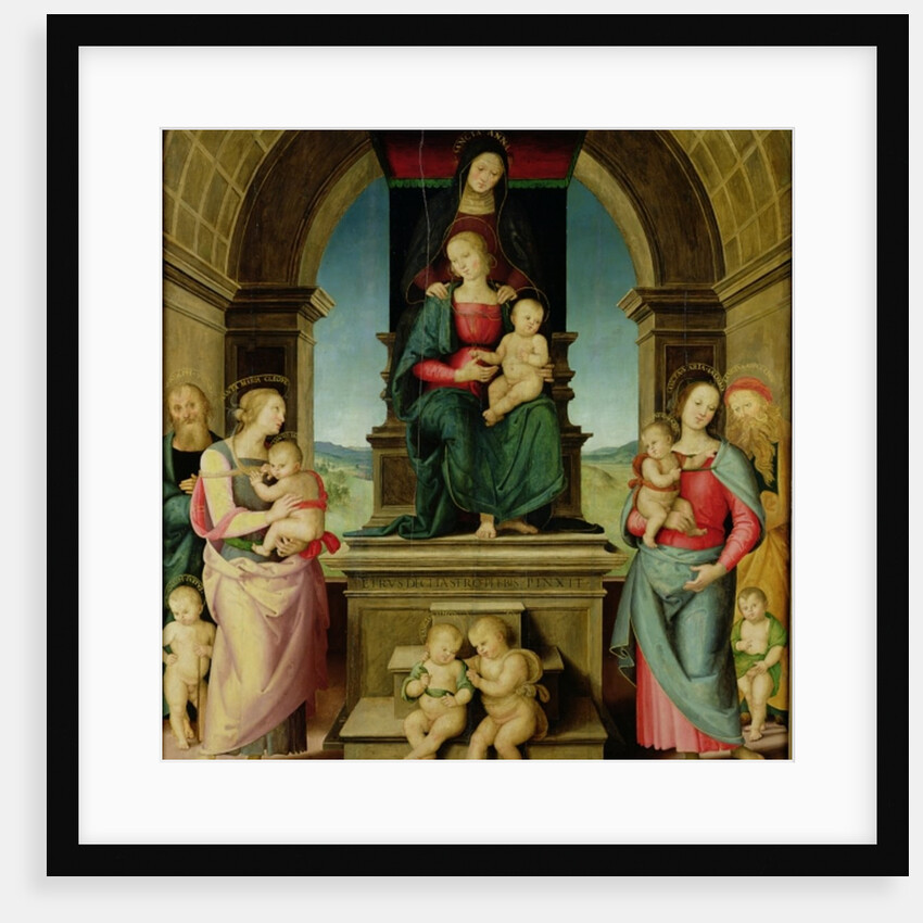 The Family of St. Anne, c.1507 by Pietro Perugino