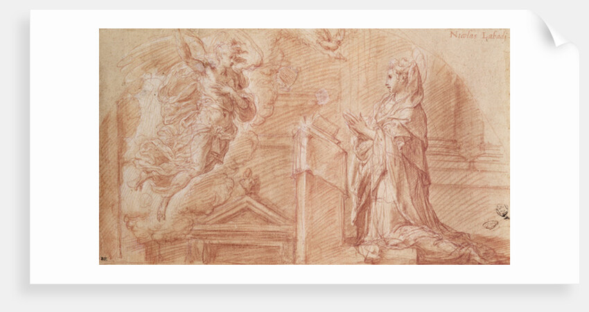 The Annunciation by Nicolo dell' Abate