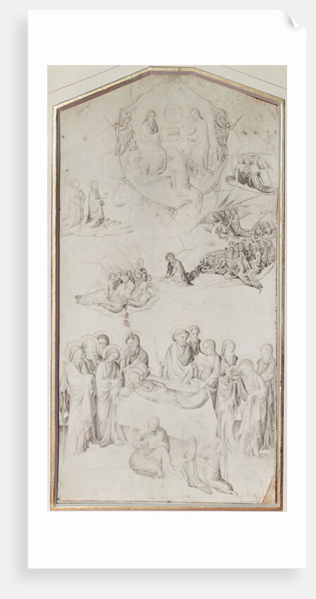 The Funeral of the Virgin by Andre Beauneveu