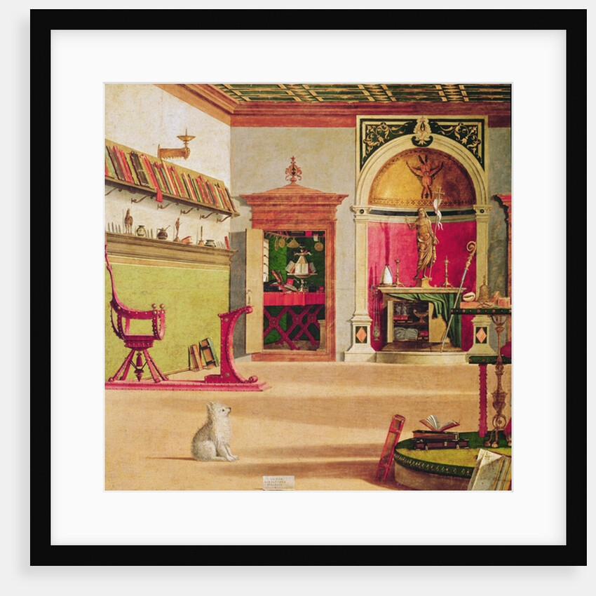 Detail of the Vision of St. Augustine, c.1502-08 by Vittore Carpaccio