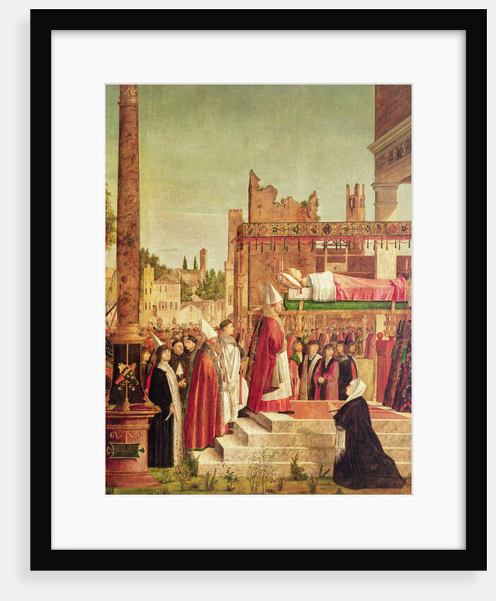 Detail of the Martyrdom of the Pilgrims and the Funeral of St. Ursula by Vittore Carpaccio