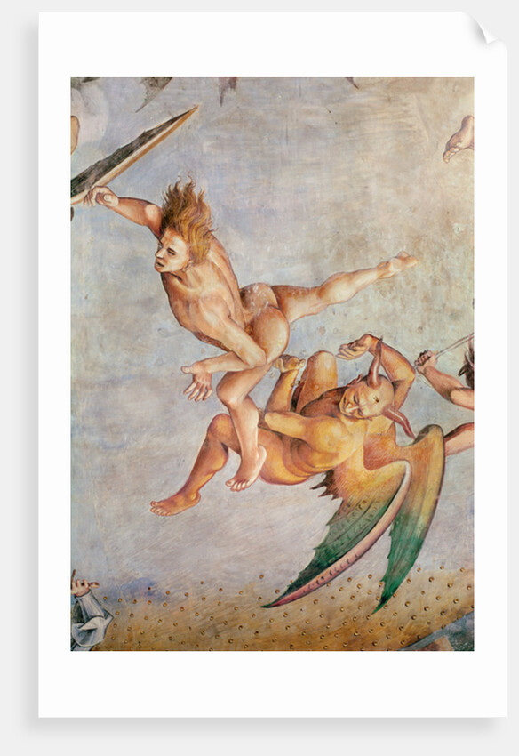 Detail of the Last Judgement by Luca Signorelli