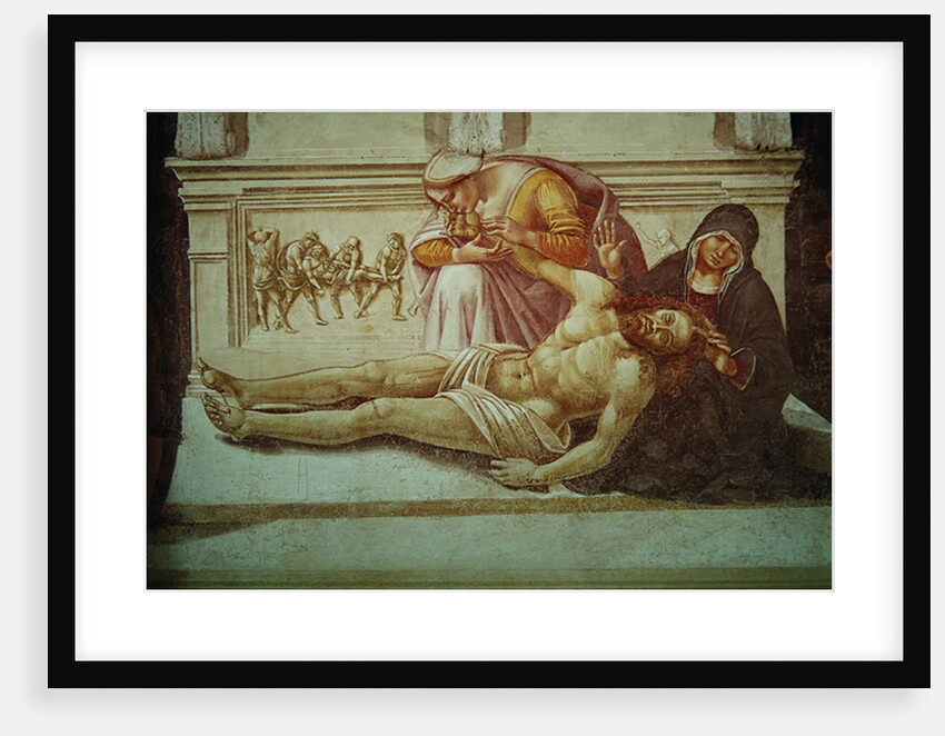 Detail of the Descent from the Cross by Luca Signorelli