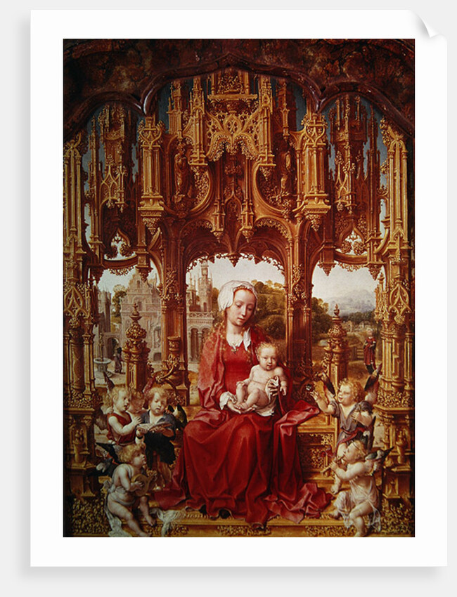 Central panel of the Malvagna Triptych, c.1513-15 by Jan Gossaert